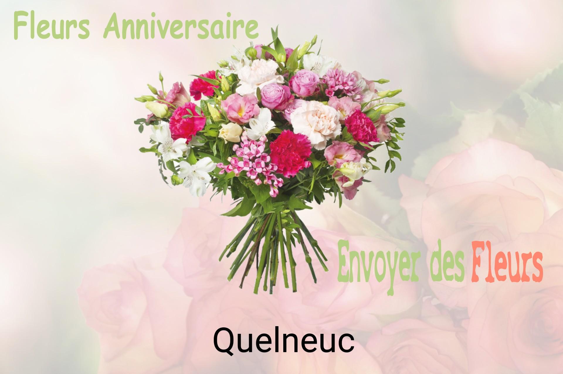 Bouquet de fleurs d’anniversaire livré à Quelneuc